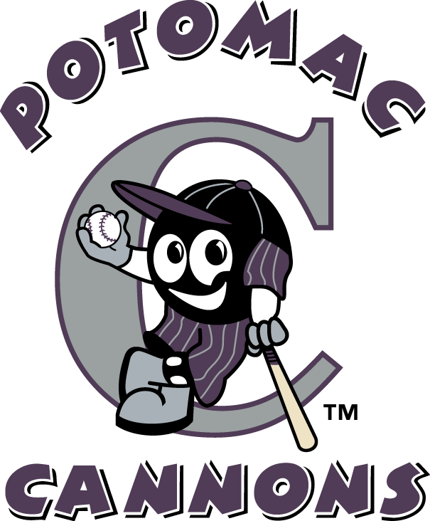 Potomac Cannons 1999-2004 Primary Logo iron on transfers for T-shirts